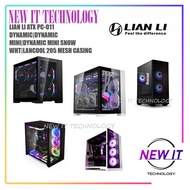 LIAN LI ATX PC-O11 DYNAMIC EVO XL|DYNAMIC MINI|DYNAMIC MINI V2|DYNAMIC MINI V2 FLOW|LANCOOL II MESH|