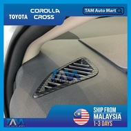 Toyota Corolla Cross XG10 Dashboard Aircond Carbon Cover Lining Fit For Corolla Cross 2021 - 2025
