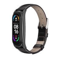 Strap for Xiaomi Mi Band 8 Mi Band 7 6, Mi Band 5, Mi Band 8 Genuine Leather Replacement Strap Watch