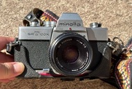 Minolta SRT100x 35mm film with speeds ISO 12 to ISO 6400