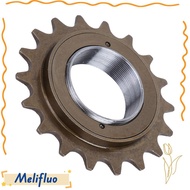 MELIFLUO Single Speed Freewheel, Steel 18 Teeth Bike Freewheel, Durable 7.8cm Diameter Easy Installa