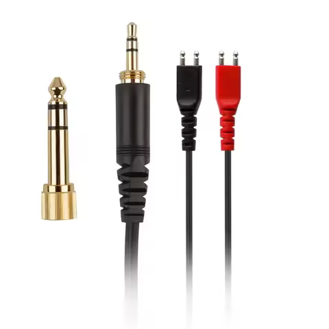 Replacement Cable for Sennheiser HD25 HD25-1 HD265 HD535 HD545 HD560 HD565 HD580 HD600 HD650 Headpho