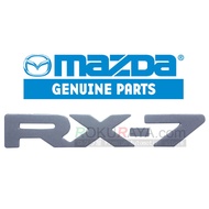 Mazda RX7 RX-7 FD3S New USDM JDM Rear Side Stick On Emblem Name Mark (RX-7) 12cm x 2.5cm - Mazda Ori