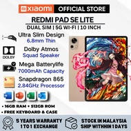 Redmi Pad SE Lite 16GB RAM+512GB ROM Snapdragon 865 4G+5G LTE Dual SIM 7000mAh Battery