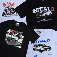 Initial D - Initial D Anime Series 1 T-Shirt - Premium T-Shirt Tops - Bikinabadjoe