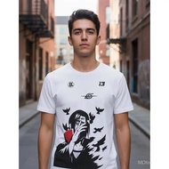 Men's short-sleeved round-neck T-shirt RO7E