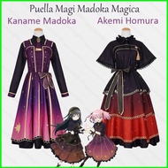 YTS Puella Magi Madoka Magica Kaname Madoka Akemi Homura dress cosplay cloth Halloween party costume MY3