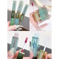lip gloss lipstick Haggard Scepter Double-Headed Lip Glaze Mirror Water Mist Lip Gloss Matte Matte L