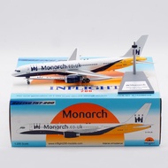 Air Plane Inflight 1: 200 Airplane Model Alloy British Monarch Airlines Boeing B757-200 G-DAJB