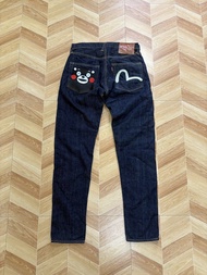 EVISU x Kumamon Made in Japan 日本 Jeans Denim Pants Size 32 牛仔褲