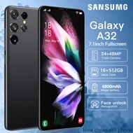 【รับประกัน 1 ปี】โทรศัพท์ Sumsung Galaxy A32 5G RAM16G+ROM512G โทรศัพท์มือถือ โทรศัพท์ถูกๆ 6800mAh รองรับ2ซิม เครื่องใหม่ มือถือเต็มจอ Android11.0 Mobile phone สองซิมสแตนคู มือถือ แถมฟรีอุปกรณ์ครบชุด โทรศัพท์ Sumsung แท้ โทรศัพท์มือถือ A54 S22 จัดส่งฟรี