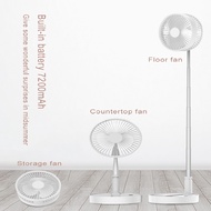 USB Charging Fan Portable Height-Adjustable Table Floor Expandable Fan