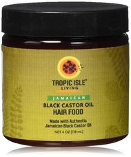 [ iiMONO ] Tropic Isle Living Jamaican Black Castor Oil Hair Food | Coconut Jamaican Black Castor Oi