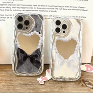 Cream Pearl Floral Bow Phone Case Realme C71 Note 70 C85 Pro C85 4G/5GC75 C75X C65 C63 Note 50 C51 C