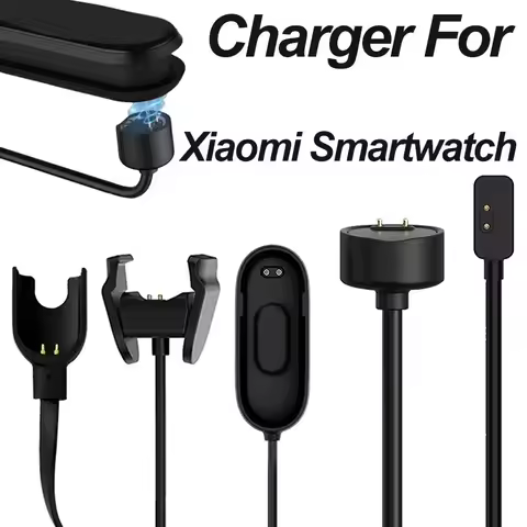 USB Charging Cable For Xiaomi Mi Band 7 6 5 4 3 2 Magnetic Chargers For Xiaomi Mi Band 7 Pro For Xia
