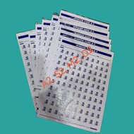 ✿ ◞ ❂ Window Card 10 sets in a pack A2,S2,M2,D2