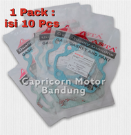 isi 10 Paking Gasket Blok Boring Bawah RC110 RC 110 ASTA