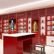 Product Full Name Wine Liquor Commercial Store Display Rack Design Tobacco Wine Cabinet Container Di
