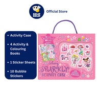 Fairytale Activity & Colouring Book Gift Set With 4 Activity Books & Bubble Stickers for Kids