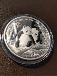 2010 1安士 1 oz 熊貓銀幣