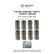 Foton Parts Engine Valve Tappet Set (8pcs): Tornado 2.5 4BD1 4BB1 Engine