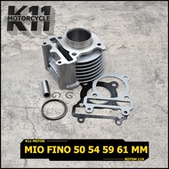 MIO FINO Cylinder Set + Piston + Ring Size 50 54 59 61 63mm Original Shirt Old-2011 Old-2012 F