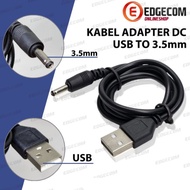 5V to DC 3.5mm USB Cable 5V1A Power Cable/ 3.5mm USB to jack/