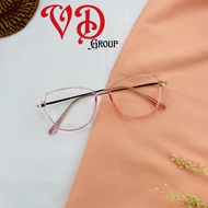 Frame Kacamata Wanita Photocromic Karin 8830 Anti RadiasiGratis Lensa MinusCylinder Trendy Terbaru
