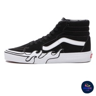 [ของแท้ ส่งฟรี จากไทย] VANS SK8-HI FLAME - SUEDE BLACK/WHITE 11us/29cm