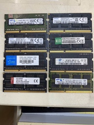 RAM DDR3/DDR3L 4G หน่วยความจําเเรม คละยี่ห้อ บัส1333 1600 มือสองสภาพดี