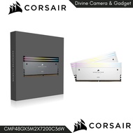 CORSAIR Dominator Titanium RGB DDR5 RAM 48GB (2x24GB) DDR5 7200MHz CL36 Intel XMP iCUE Compatible Co