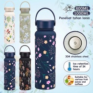 🔥Festival gifts🔥1L Insulated Water Bottle Large Capacity Wide Mouth Vacuum Thermos Portable Sports O