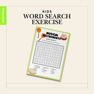 Word Search for Kids Quiz Toys Mini Word Search Puzzle Birthday Party | FREE GIFT