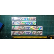 GReddy Hologram Vinyl Sticker Side Door Panel