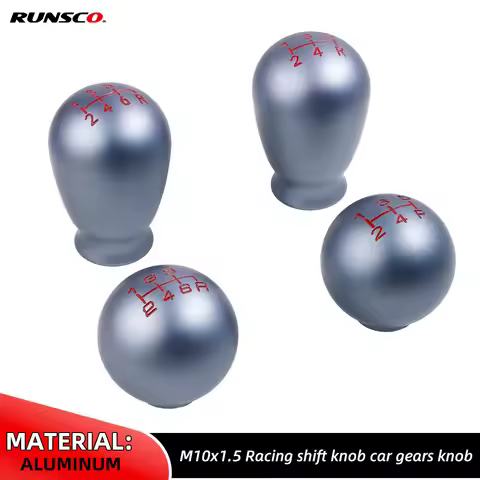 Gear Shifter Lever Head Knob for Honda Civic Type R FK8 FL5 Fit GD3 GK5 GE8 GR9 Tear Drop Shape 5/6 