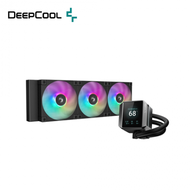 DEEPCOOL 九州風神 MYSTIQUE 360 ARGB (360mm/2.8″LCD水冷頭/畫面自動旋轉/動態平衡洩壓冷排/12cm風扇*3/五年保固)