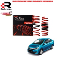 KYB ULTRA-FLEX SPORT SPRING SET PERODUA BEZZA 1.0 1.3 (4PCS)