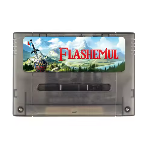NEW FLASHEMUL SFC V1 Pro Super Game Cartridge 3000 in 1 SFC Card for Super Famicom 16-Bit JP/EU/USD 