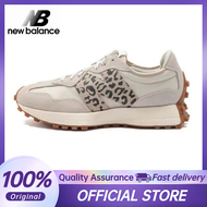 100% Original New Balance NB 327 Leopard Print MS327ANA for Men and Women Retro Casual Running Shoes【Fast Shipping】