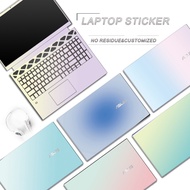 ASUS Vivobook X1503ZA  3pcs ABC No Residue Costomized Computer Laptop Precut Decal Skin Vinyl Notebo