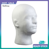RC~  Male Mannequin Head Foam Wig Stand Manikin Head Wig Cap Holder for Store Salon Home