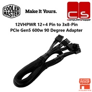 Cooler Master Universal 12VHPWR PCIe Gen5 600w 90 Degree Adapter - Type 1 / Type 2