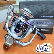 PIONEER CYCLONE PLUS ALUMINIUM SPOOL SP REEL SPINNING REEL MESIN PANCING SPINNING