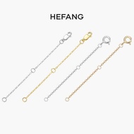 HEFANG HEFANG Jewelry Extension Chain Gold Bracelet Necklace Extension Adjustment Birthday Gift chen