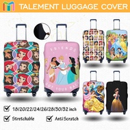 Luggage protector cover Disney Princess Personalized Suitcase cover Stretchable 行李箱保護套 旅行箱保护套 Luggag