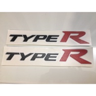 Civic FD FD1 FD2 FD2R Type R Door Sticker Cutting Original JAPAN