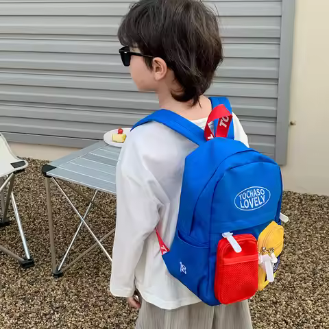 New Planet Backpacks New Kids Backpack Mini Schoolbag Girl Boy Cute Shoulder Bag Colored Backpack St