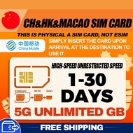 【CSL】China&HK&Macao SIM Card+ Auto VPN  |  Google Instagram Whatsapp etc | Insert card and use