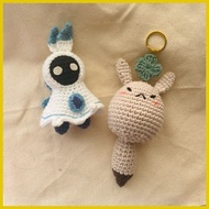 ◙ ☜ ◭ Genshin Impact Crochet Keychains  Dodoco  Venti Spirit Form