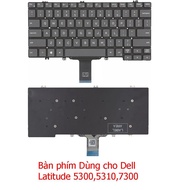 Dell Latitude 3300 5310 5300 7200 7300 laptop Keyboard (WITH LIGHT)